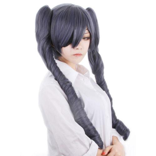 Black Butler Ciel Phantomhive Lolita Dress Halloween Grey Cosplay Wig