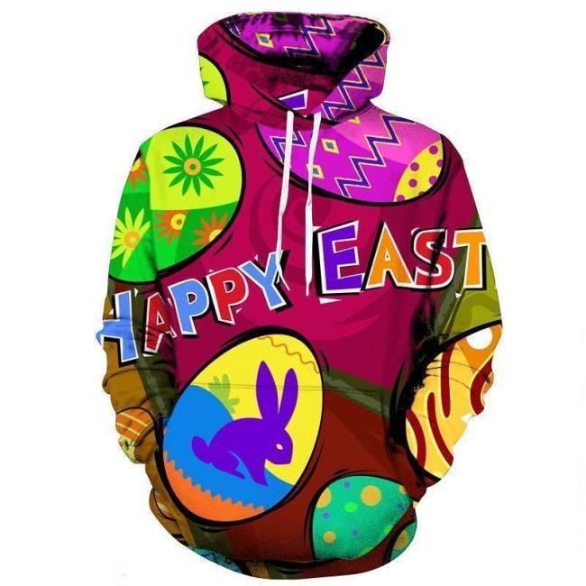 Easter Special Limited Edition 3D Sweatshirt Hoodie Pullover