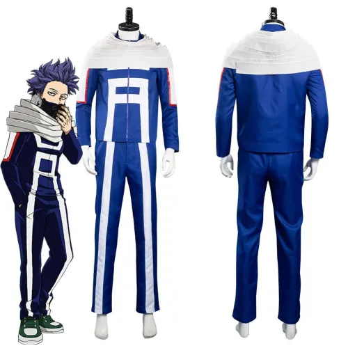 Boku No/My Hero Academia Hitoshi Shinso Halloween Carnival Suit Cosplay Costume