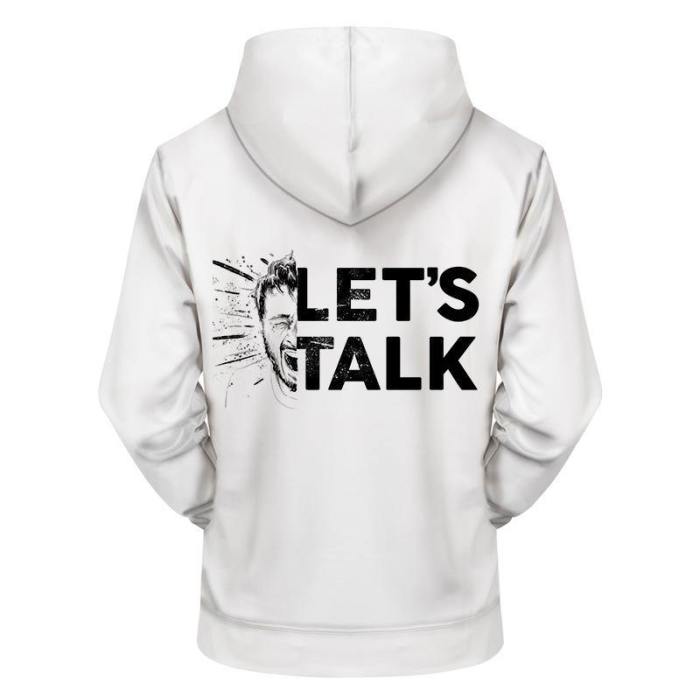 Let'S Talk 3D - Sweatshirt, Hoodie, Pullover