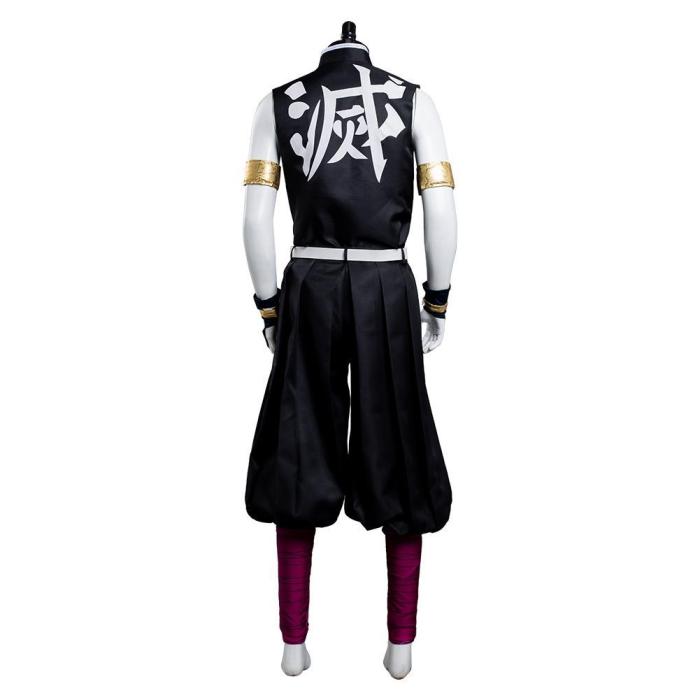 Demon Slayer Season 2 Uzui Tengen Outfits Halloween Carnival Suit Cosplay Costume