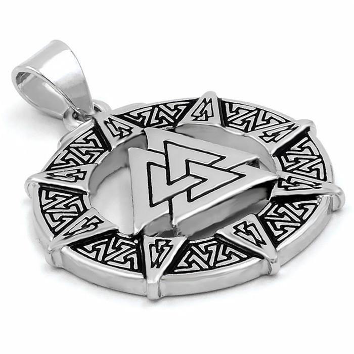 Vikings Black Amulet Necklace