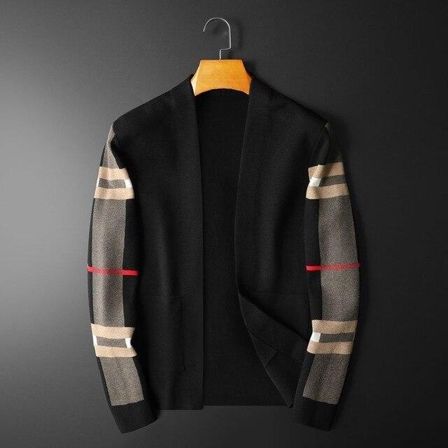 Men'S Business Cardigan For Fall/Winter