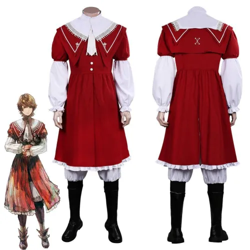 Final Fantasy Xvi Ff16 Joshua Rosfield Cloak Outfits Halloween Carnival Suit Cosplay Costume