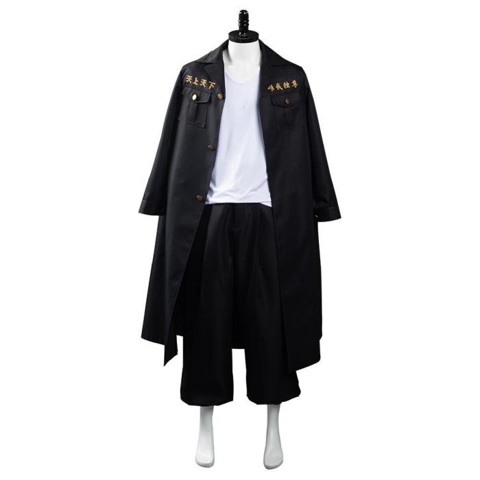 Anime Tokyo Revengers Manjirou Sano Outfits Halloween Carnival Suit Cosplay Costume