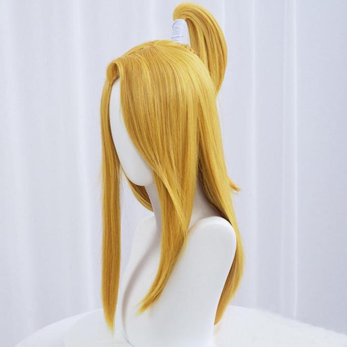 Deidara From Naruto Halloween Golden Cosplay Wig