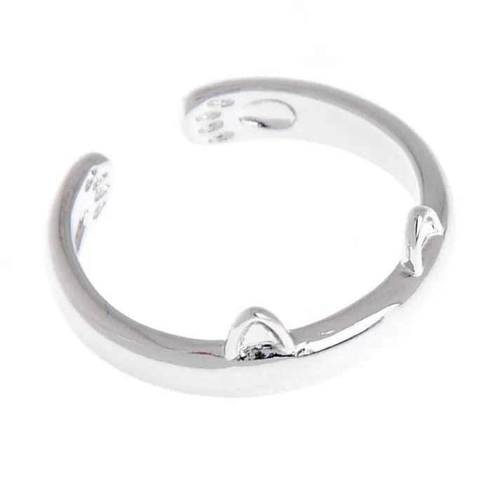 Cute Cat Ear Open Ring