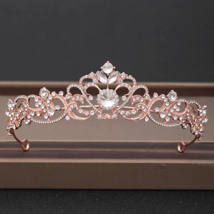 Shining Crystal Bridal Crowns