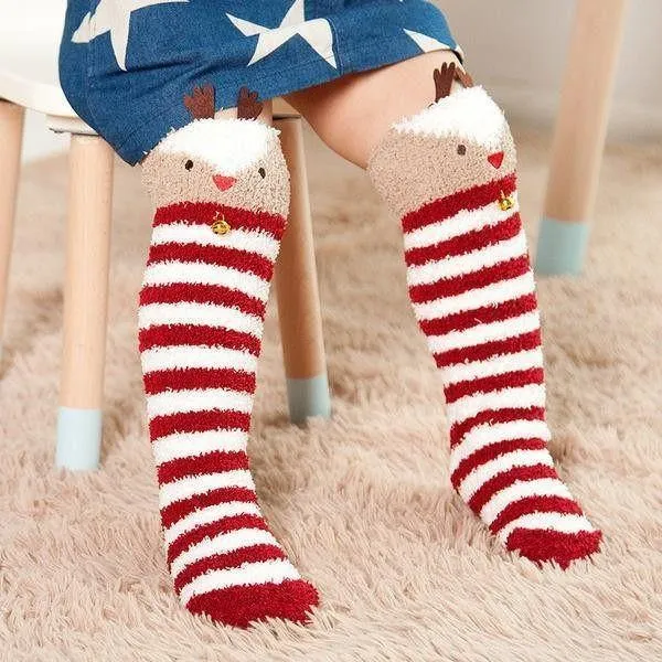 Baby Animal Super Cozy Knee High Socks