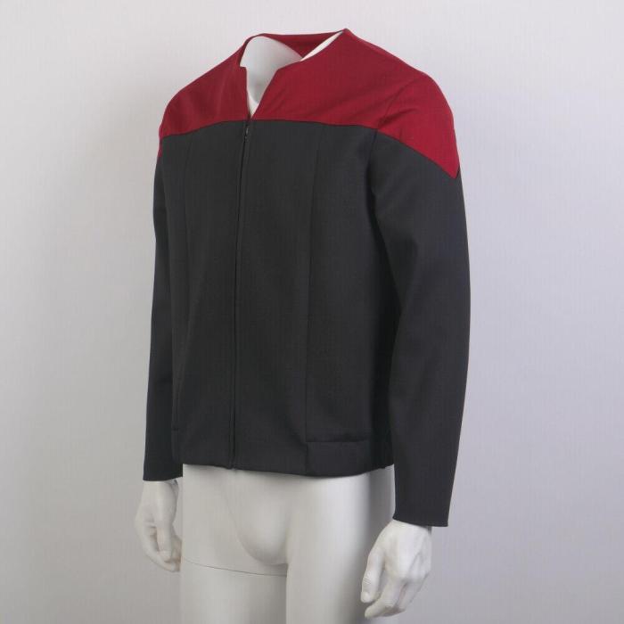 Star Trek Deep Space Nine Cosplay Commander Sisko Uniform Voyager Jacket Costume