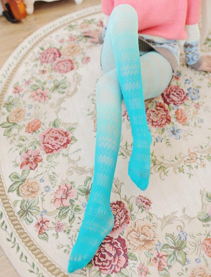 Ombre Lace Tights