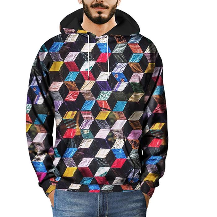 Cube Abstract 3D Logo Hoodie For Men And Women Sweatshirt