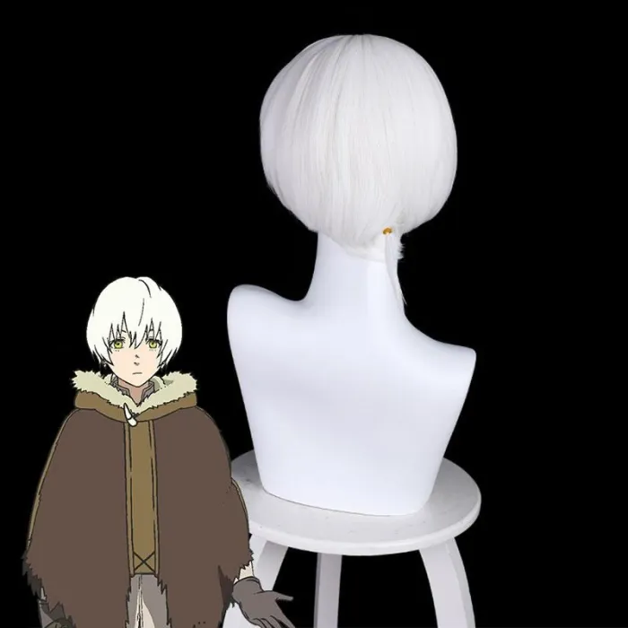 To Your Eternity Fushi White Cosplay Wig