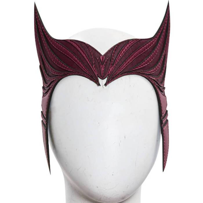 Wanda Vision Scarlet Witch Headwear Halloween Cosplay Costume Props