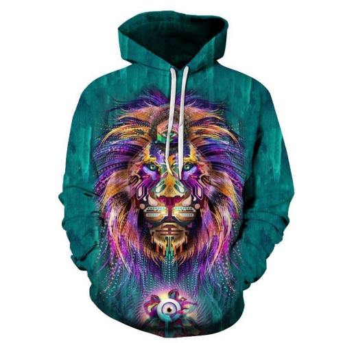 Spiritual Lion 3D Sweatshirt, Hoodie, Pullover
