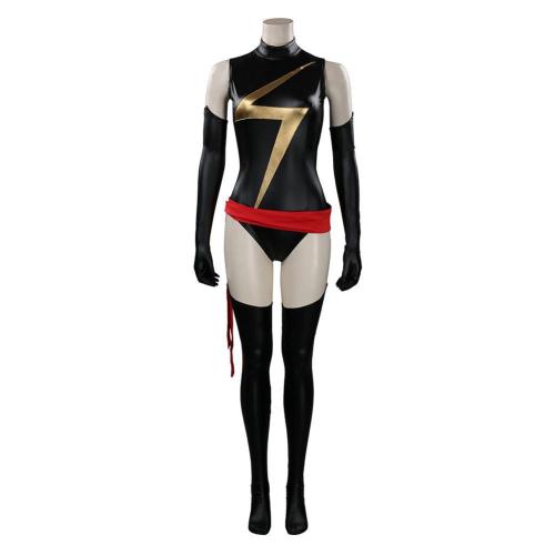 Ms. Marvel Jumpsuit Outfits Halloween Carnival Suit Cosplay Costume