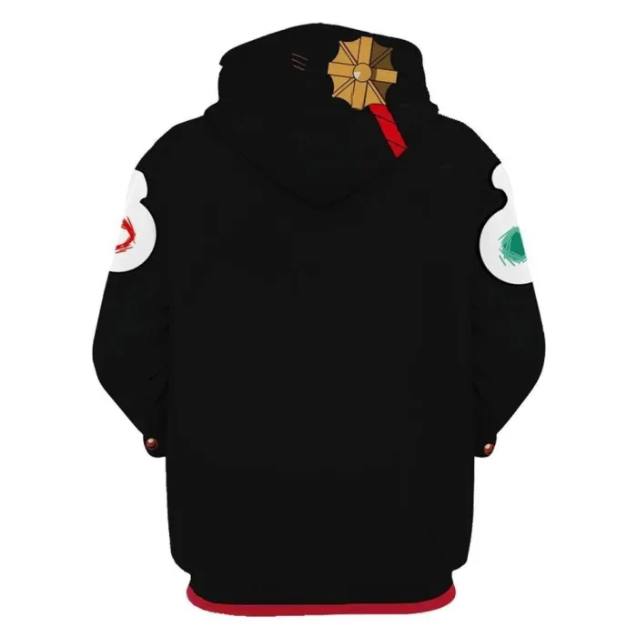Toilet Bound Hanako Kun Anime Black Cosplay Unisex 3D Printed Hoodie Sweatshirt Pullover