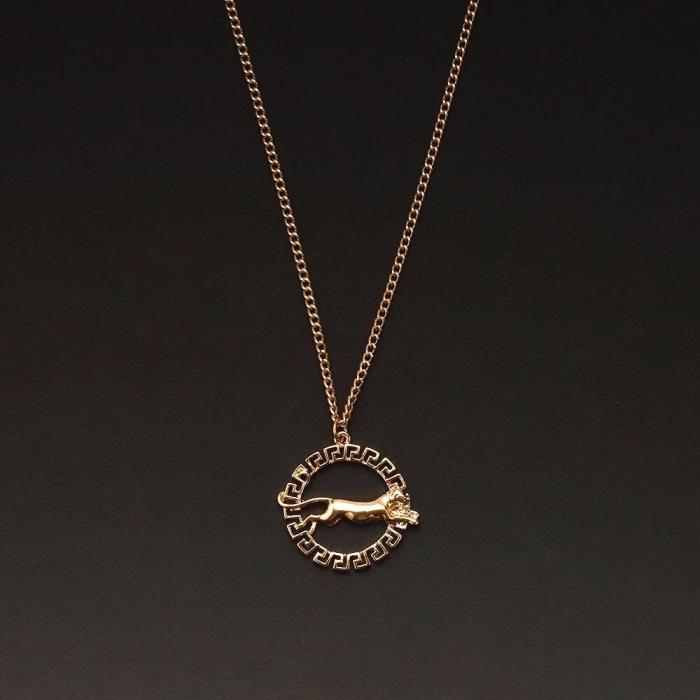 Delicate Snake Pendant Necklace