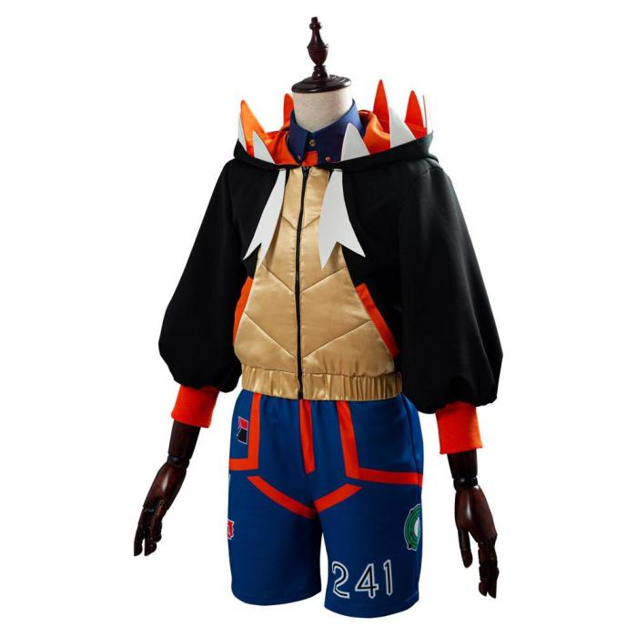Pokémon Sword And Shield Raihan Outfit Cosplay Costume