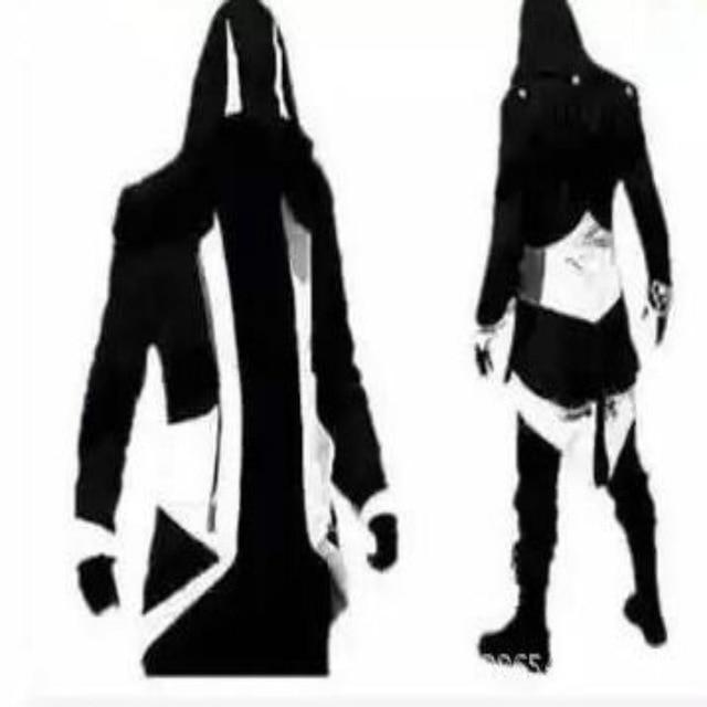 Cool Assassin'S Creed Medieval Tuxedo Halloween Connor Jacket Red Black Cosplay Game Cos Costume