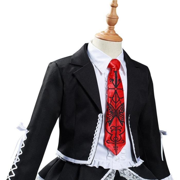 Anime Danganronpa Celestia Ludenberg Kids Girls Dress Outfits Halloween Carnival Suit Cosplay Costume