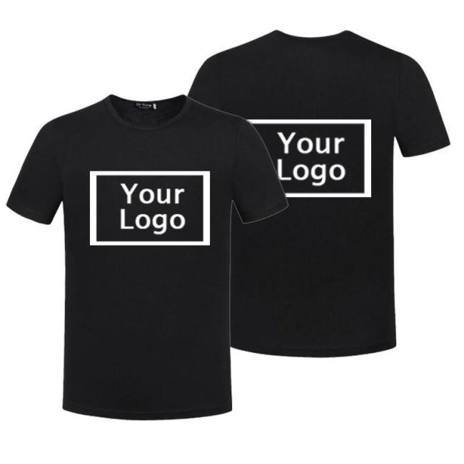 Men And Women Customized Brand Logo T-Shirt