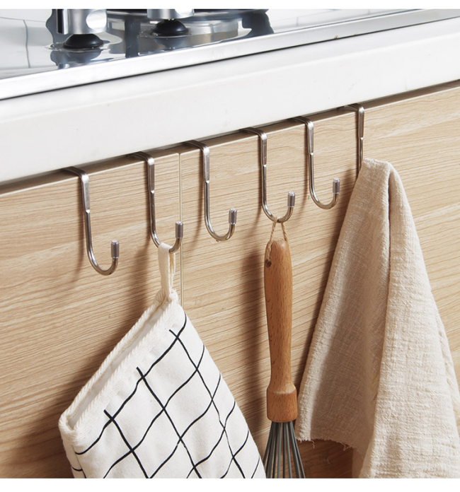 Multifunctional S-Shaped Bathroom Kitchen Hook Hanger