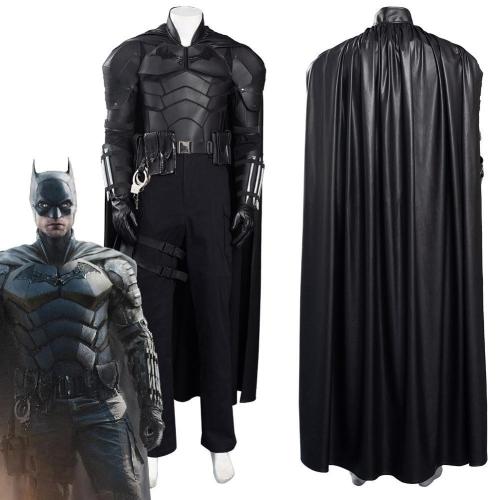 The Batman Bruce Wayne Pants Cloak Outfits Halloween Carnival Suit Cosplay Costume