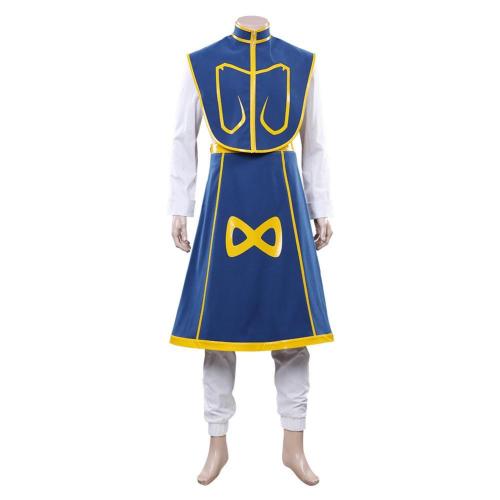 Anime Hunter×Hunter-Kurapika Juvenile Top Skirt Outfits Halloween Carnival Costume Cosplay Costume