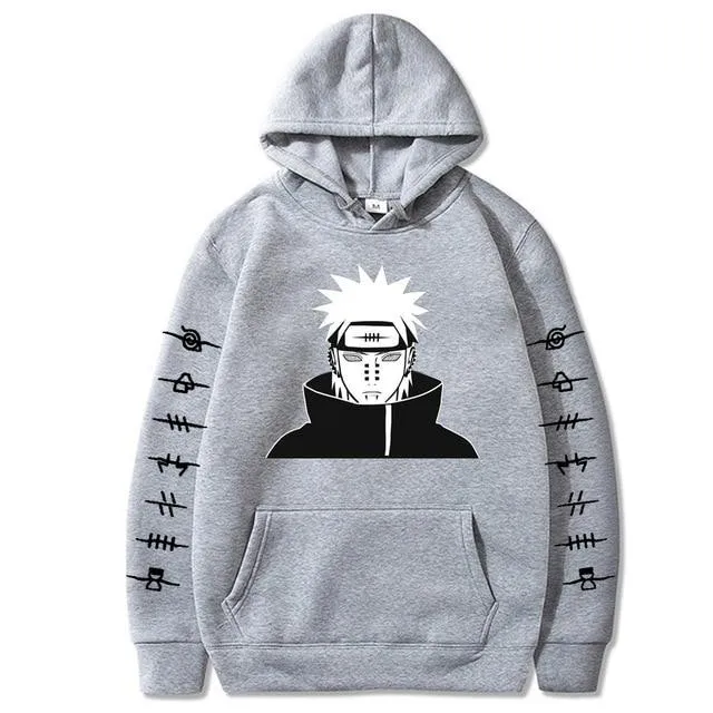 Naruto Hoodies Streetwear Itachi Pullover Sweatshirt Hip Hop Hoodie
