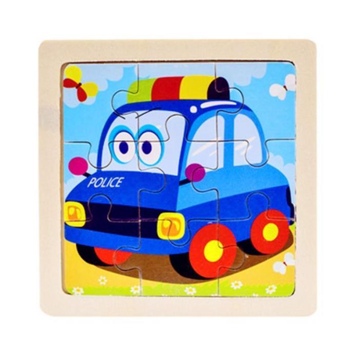 Kids Wooden Educational Toy Puzzle Learn From Home