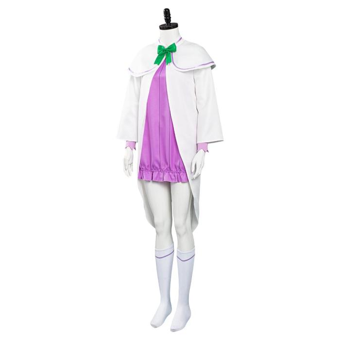 Re:Zero -Starting Life In Another World- Emilia Outfits Halloween Carnival Suit Cosplay Costume