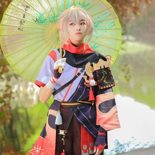Genshin Impact Kazuha Halloween Cosplay Costume