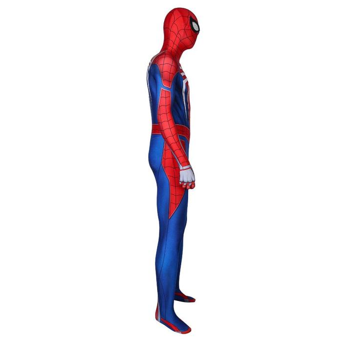 Spider-Man Peter Parker Advanced Suit Ps4 Spider-Man Spiderman Jumpsuit Cosplay Costume -