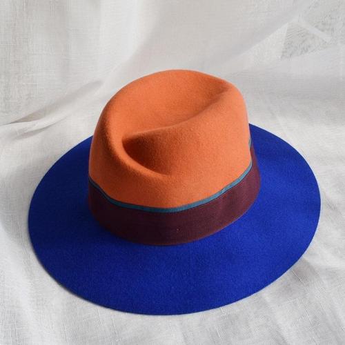 Colorful Outdoor Summer Wide Brim Fedora Hats