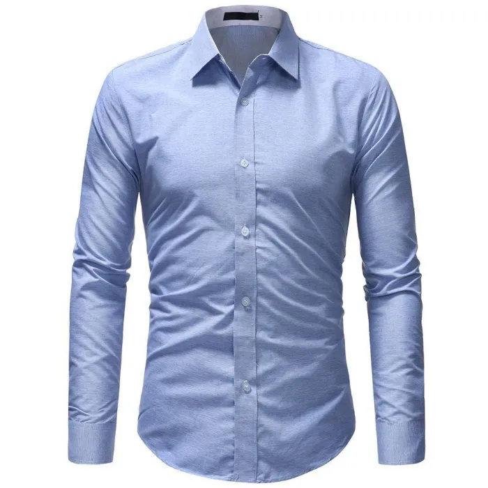 Fashion Slim Dress Shirts For Men