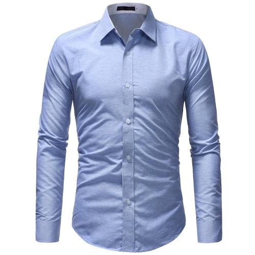 Fashion Slim Dress Shirts For Men