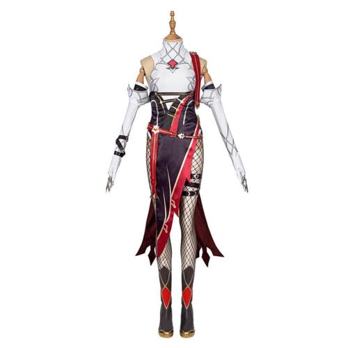 Genshin Impact Rosalia Outfits Halloween Carnival Suit Cosplay Costume