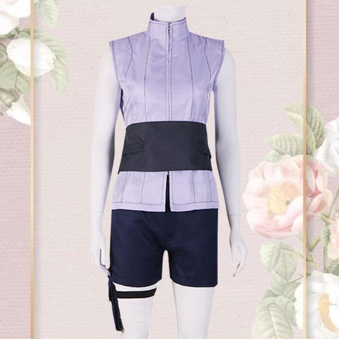 Hinata Hyuga From Naruto Halloween Cosplay Costume - B Edition