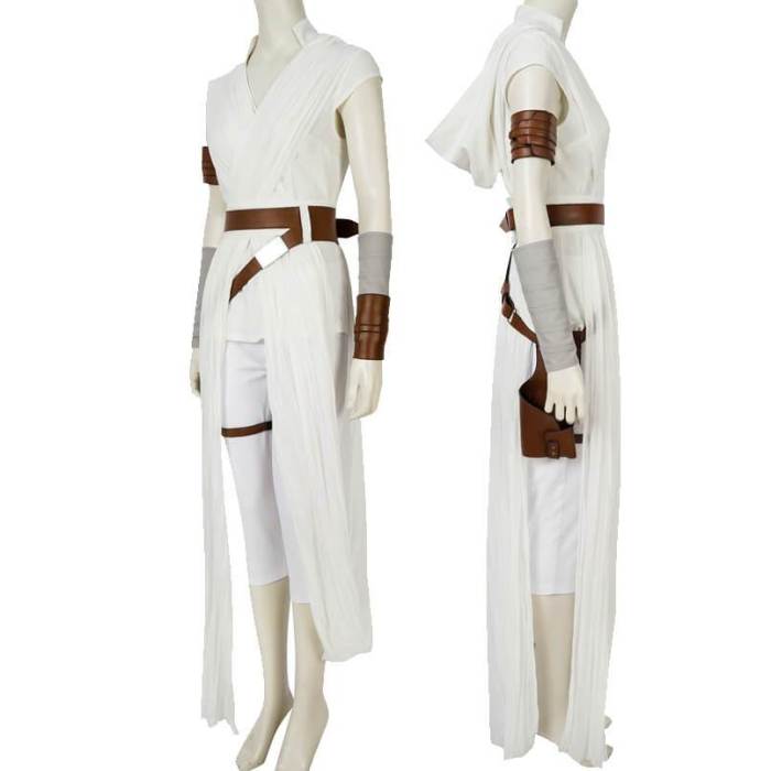Star Wars The Rise Of Skywalker Rey Cosplay Costume Suit Outfit