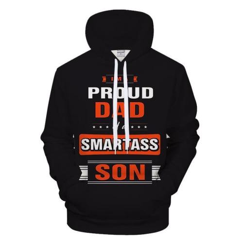 Proud Dad Of A Son 3D - Sweatshirt, Hoodie, Pullover