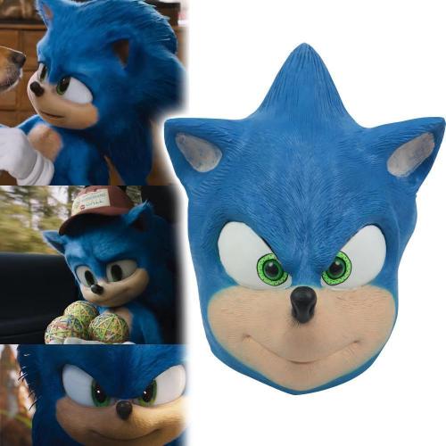 The Hedgehog Sonic Mask Cosplay Costume Mask Halloween Masquerade Prop