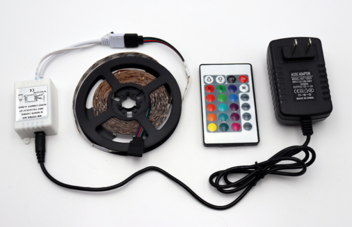 Rgb Led Strip Lights (Remote Control Included)