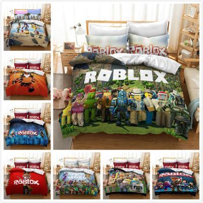 Cosicon Game Roblox Cosplay Duvet Cover Set Halloween Christmas Quilt Cover