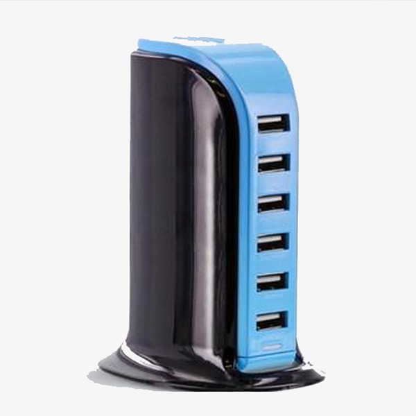 Portable Usb Charging Station – Charge 6 Devices Simultaneously!