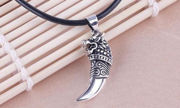 Wolf Fang Dragon Necklace