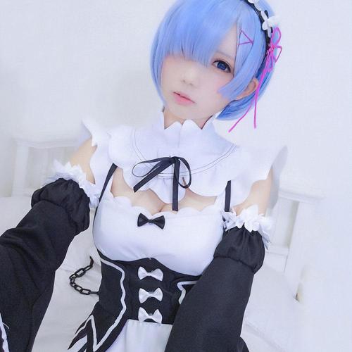 Re: Life In A Different World From Zero Rem Cosplay Costume