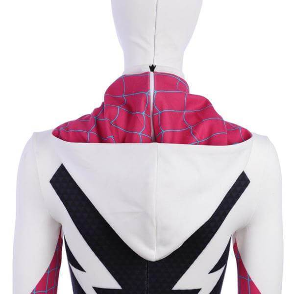 Spider-Man: Into The Spider-Verse Gwen Stacy Cosplay Jumpsuit Costume