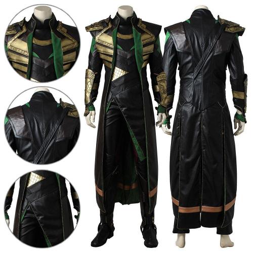 Loki Thor 2: The Dark World Cosplay Costume