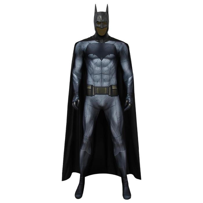 Batman Bruce Wayne Batman Vs Superman: Dawn Of Justice Jumpsuit Cosplay Costume -